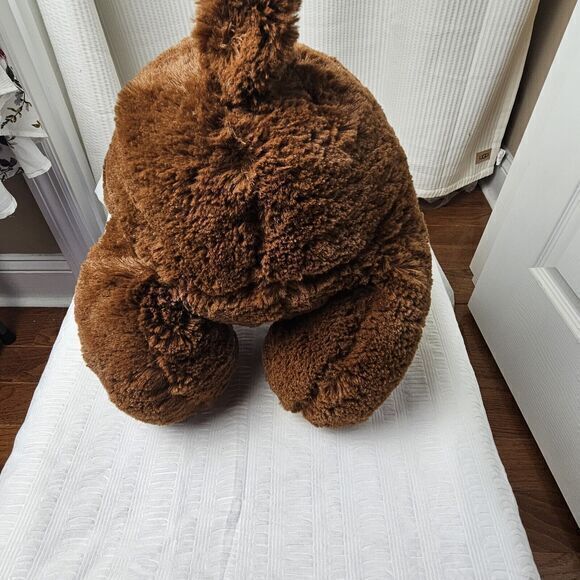 Mary Meyer Little Bit Bigger Plush Dark Chocolate Brown Teddy Bear Brownie 16" - Picture 6 of 7